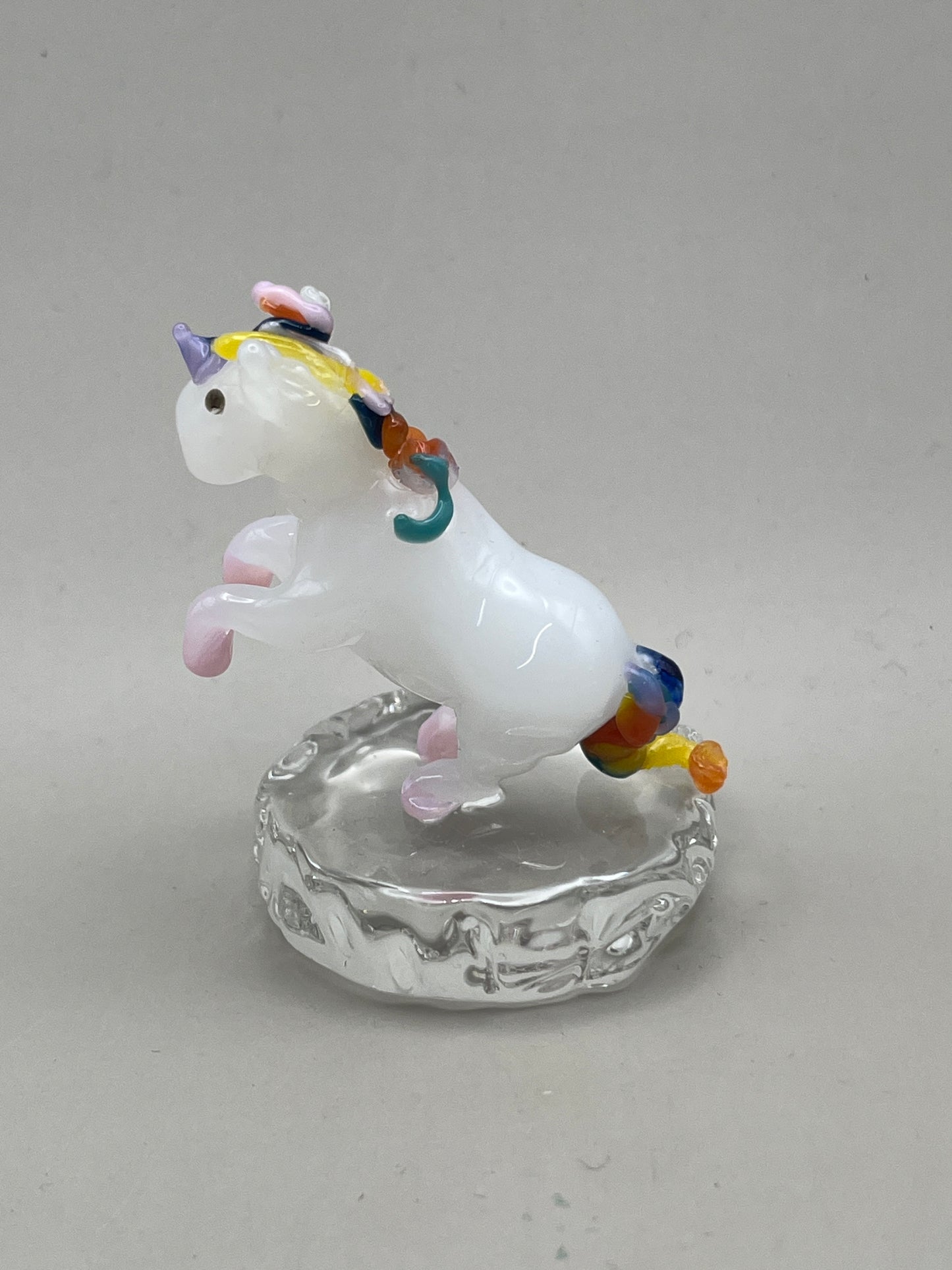Blown Glass Unicorn