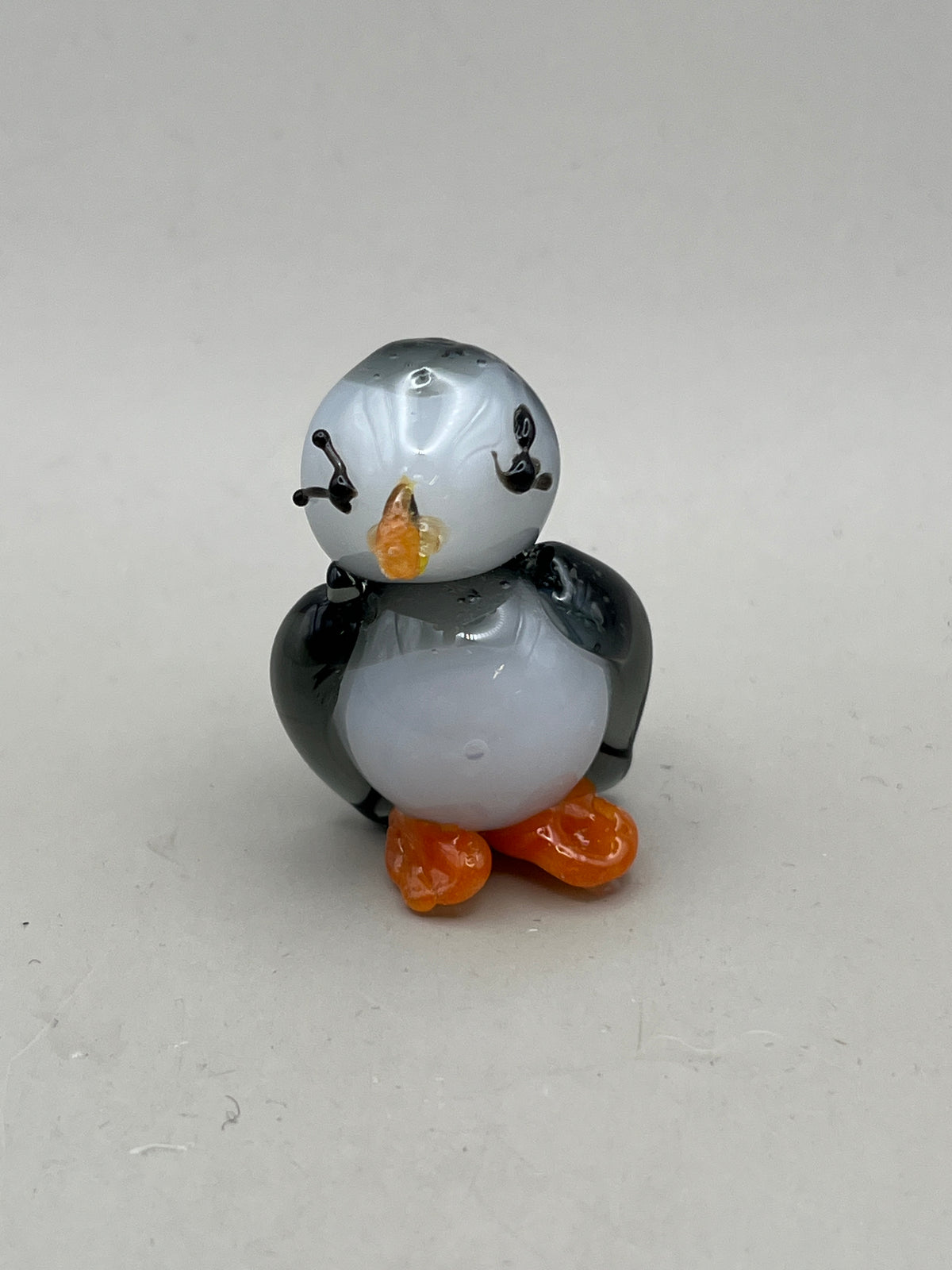 Puffin - Glass figure - hand blown