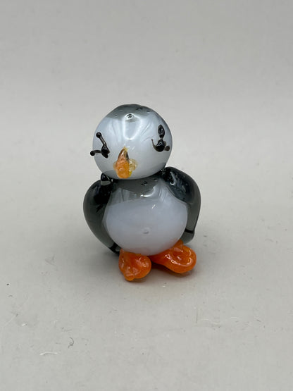 Puffin - Glass figure - hand blown