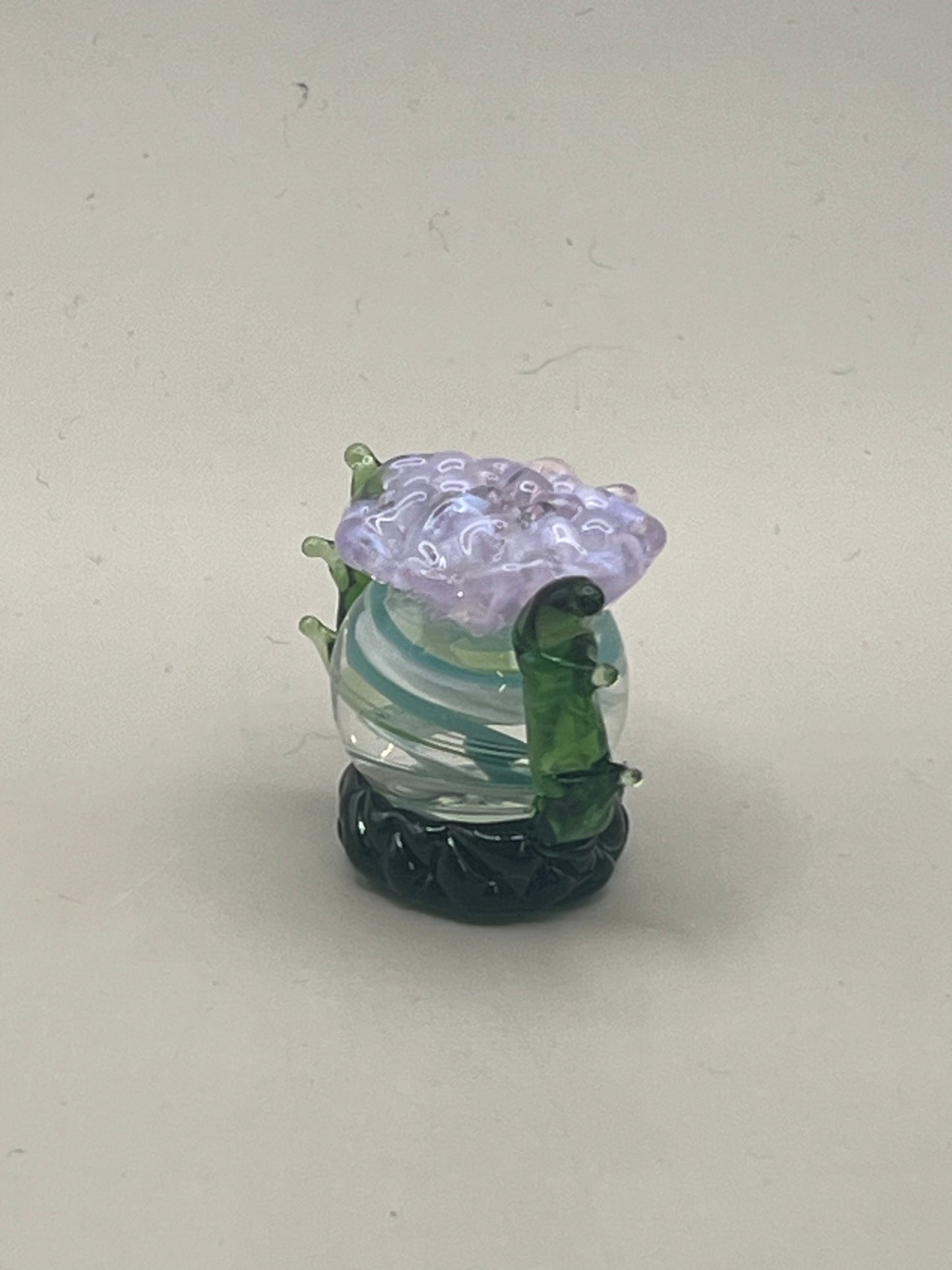 Scottish Thistle (marble) Hand Blown Figure
