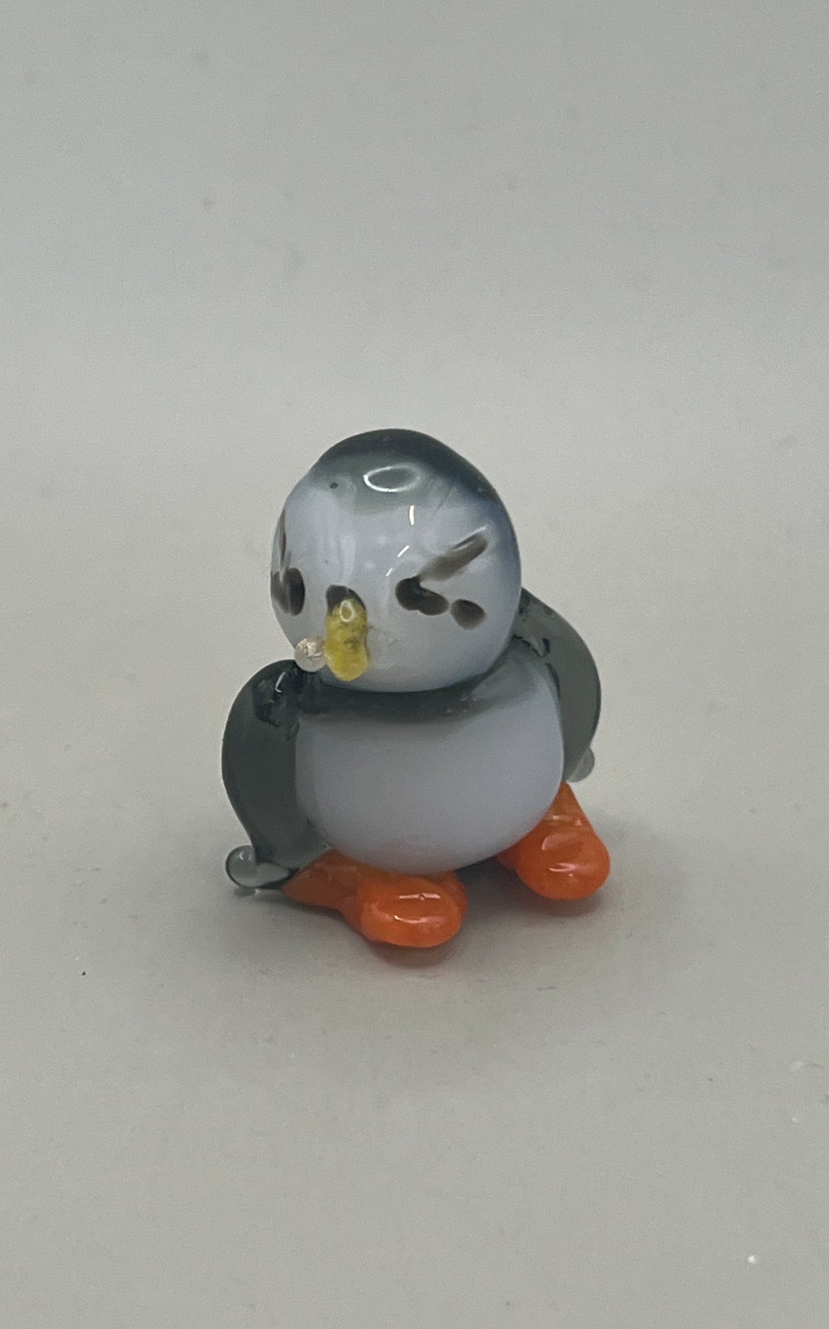 Puffin - Glass figure - hand blown