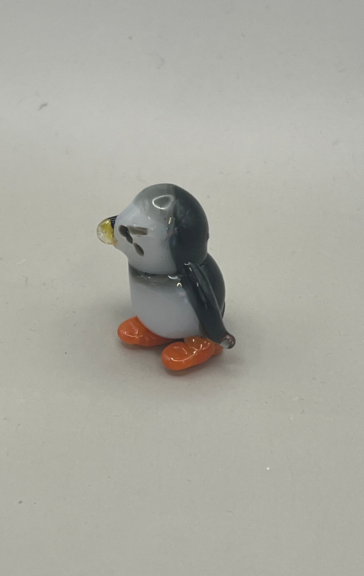 Puffin - Glass figure - hand blown