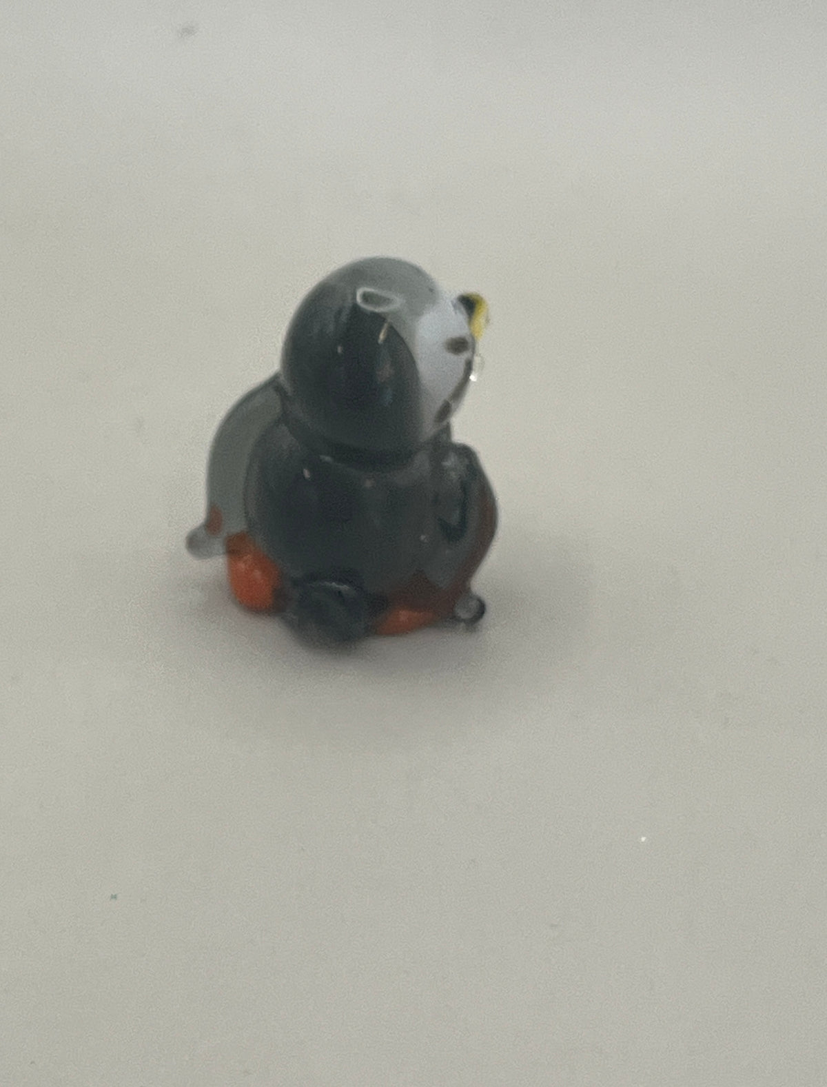 Puffin - Glass figure - hand blown