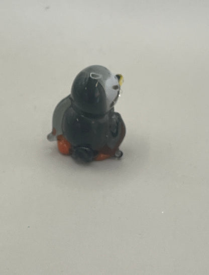 Puffin - Glass figure - hand blown