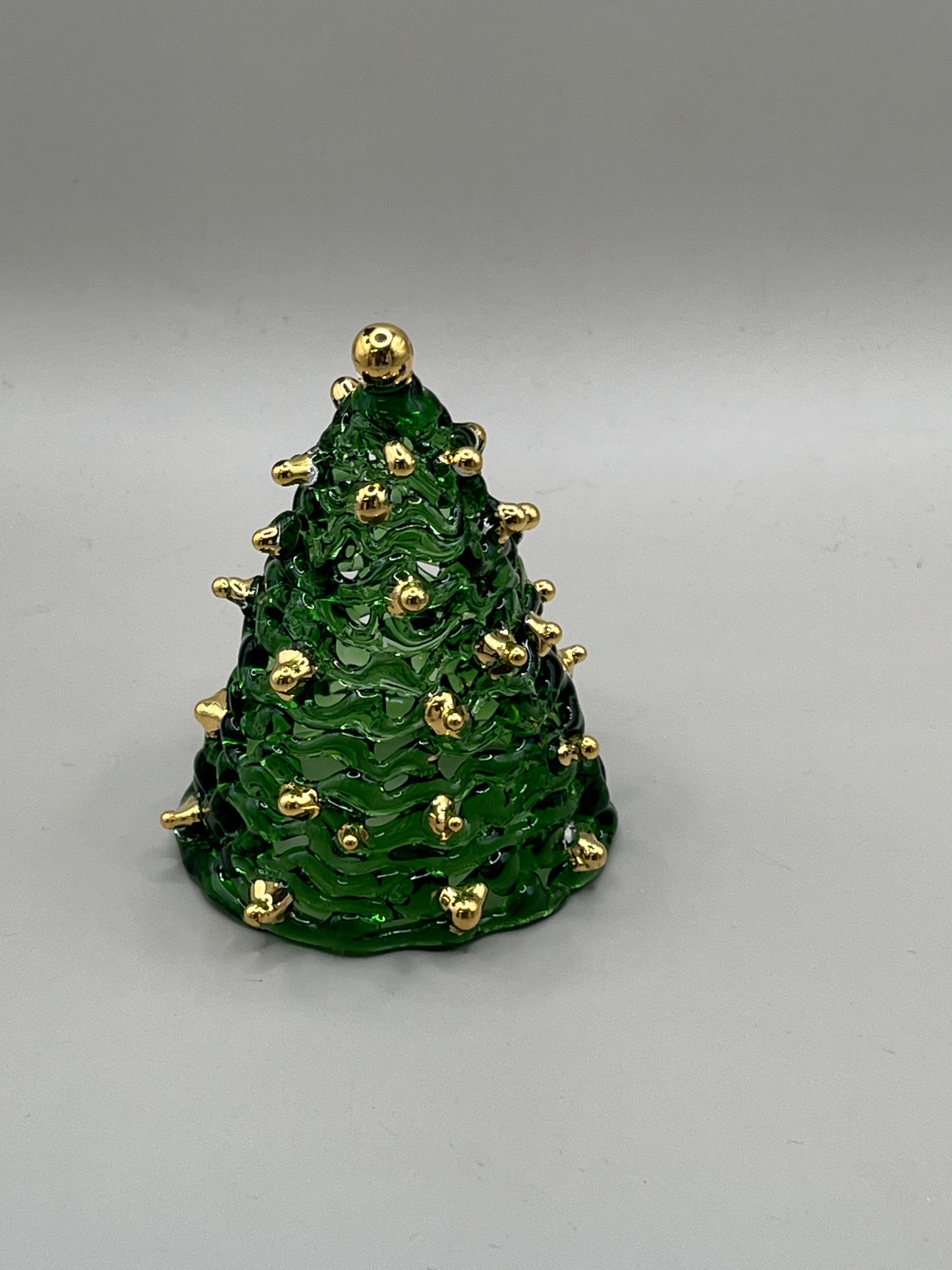 Green Tree with 24k Gold