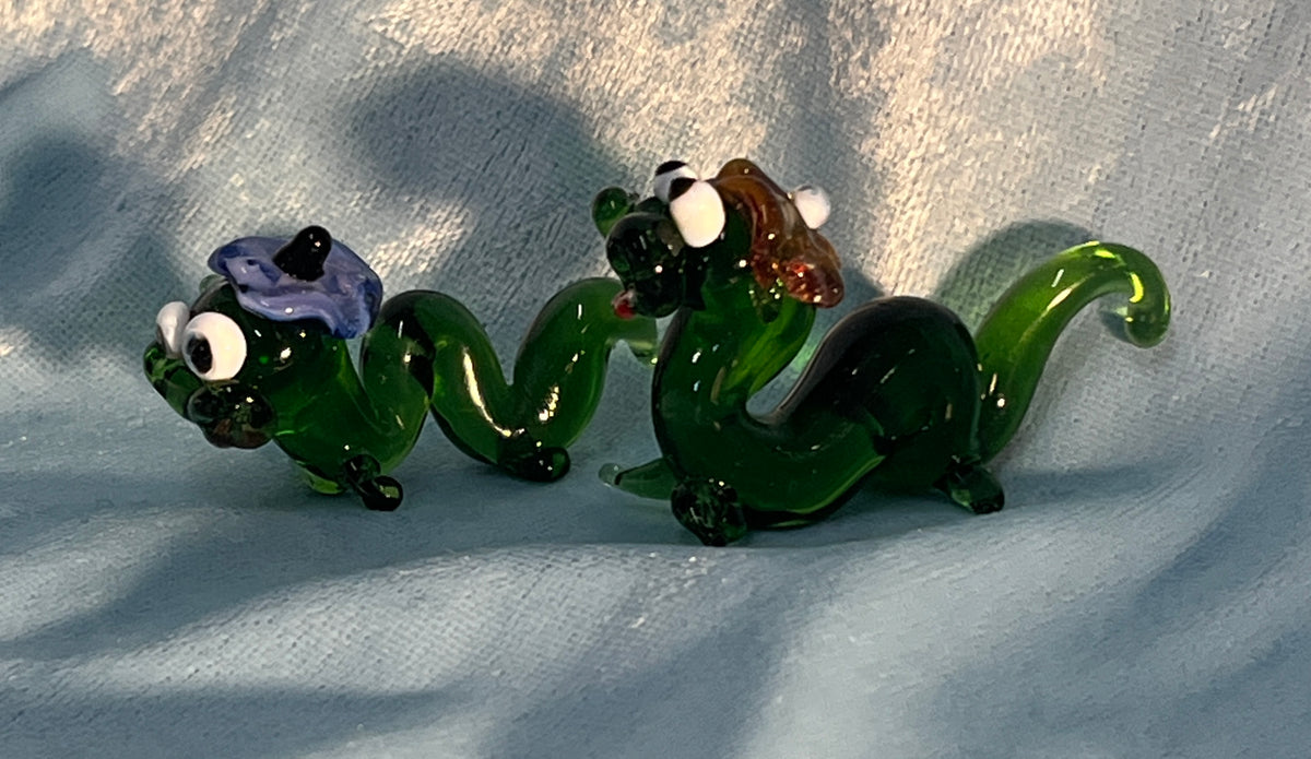 Nessie - Glass figure - hand blown