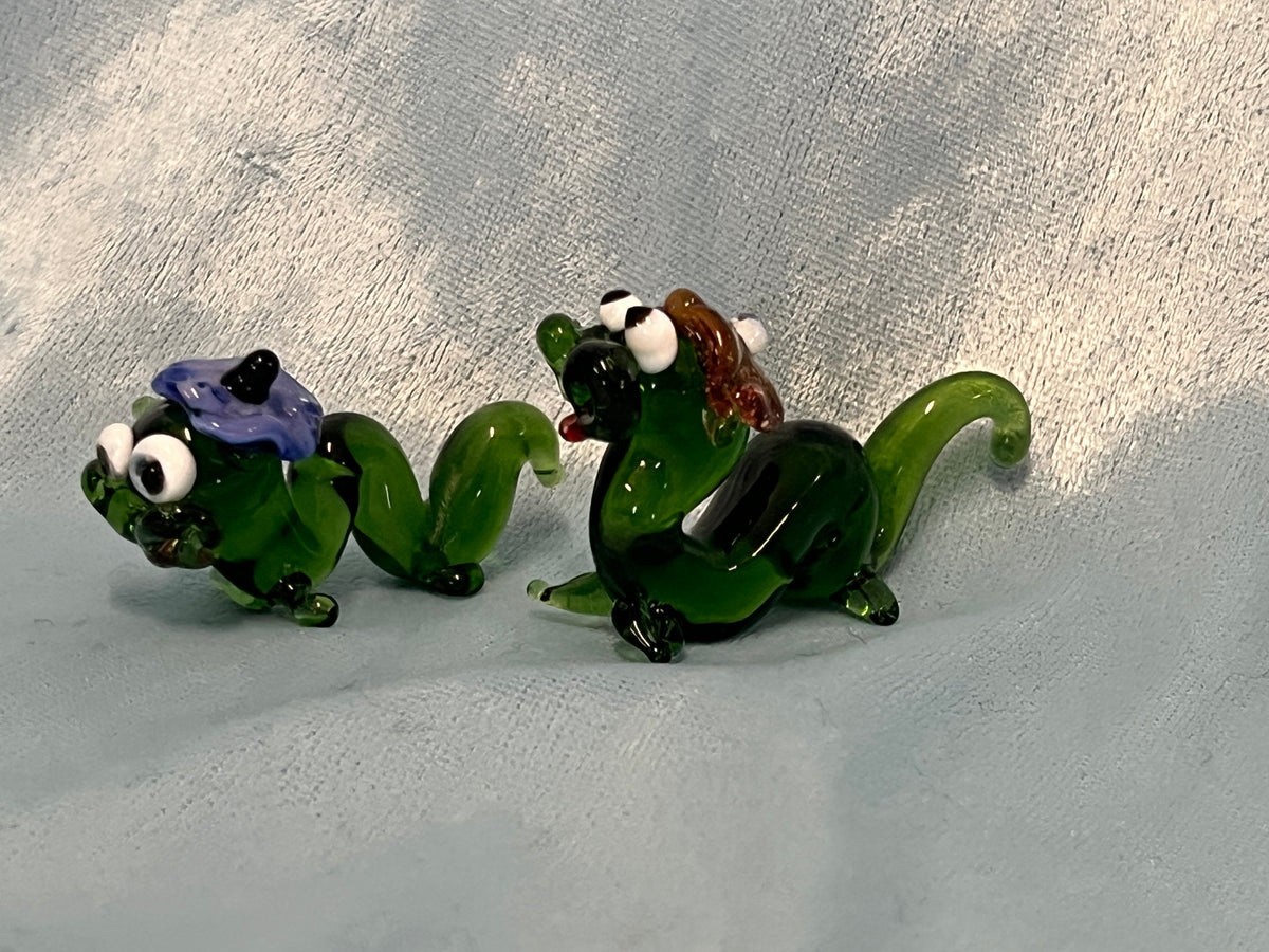 Nessie - Glass figure - hand blown