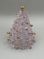 Pink Tree with 24k Gold