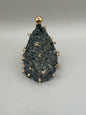 Black  Tree with 24k Gold