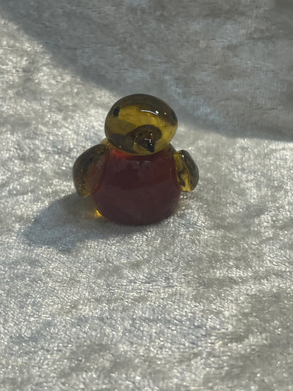 Robin Glass figure - hand blown