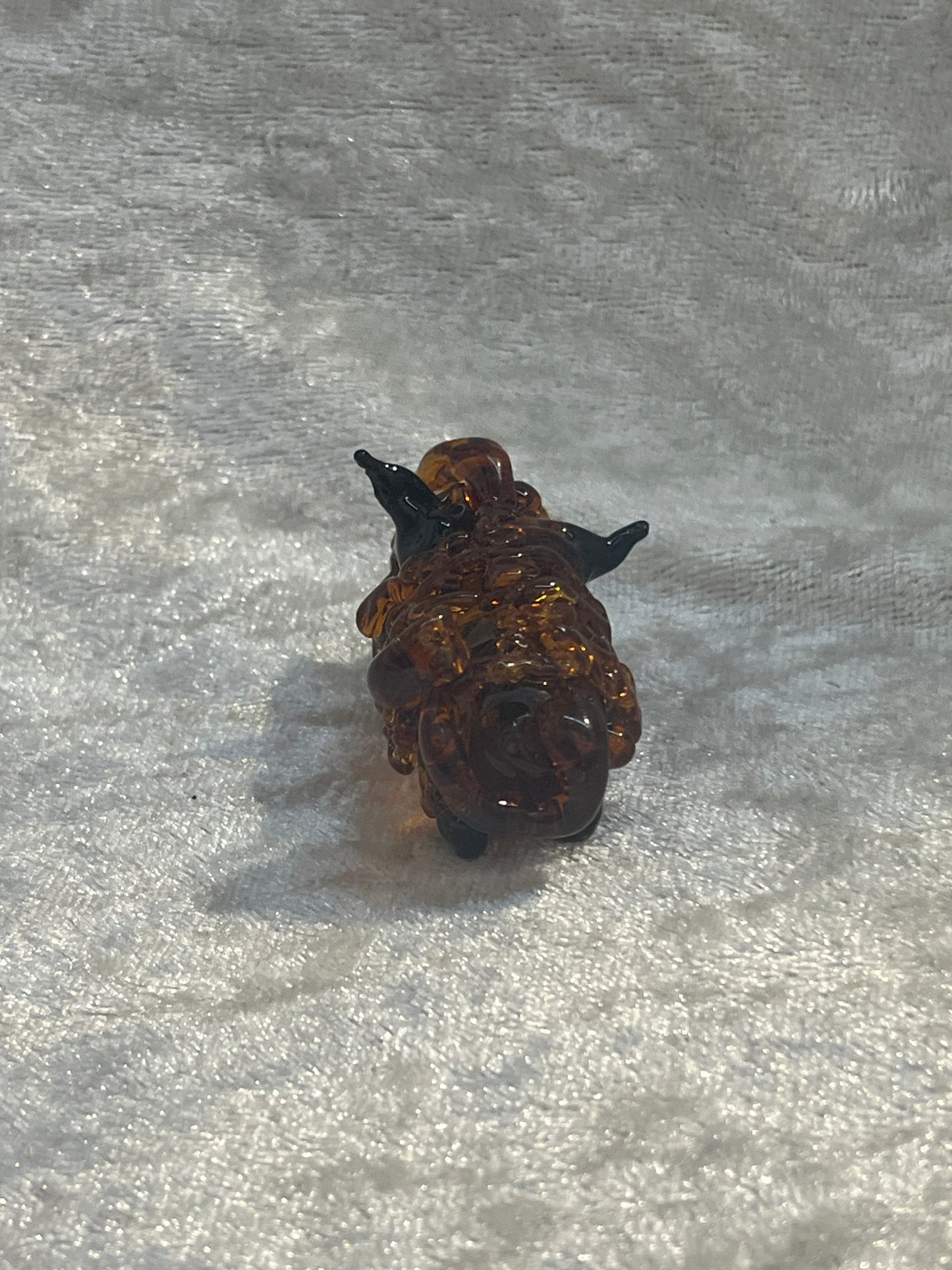 Highland Cow Glass figure - hand blown