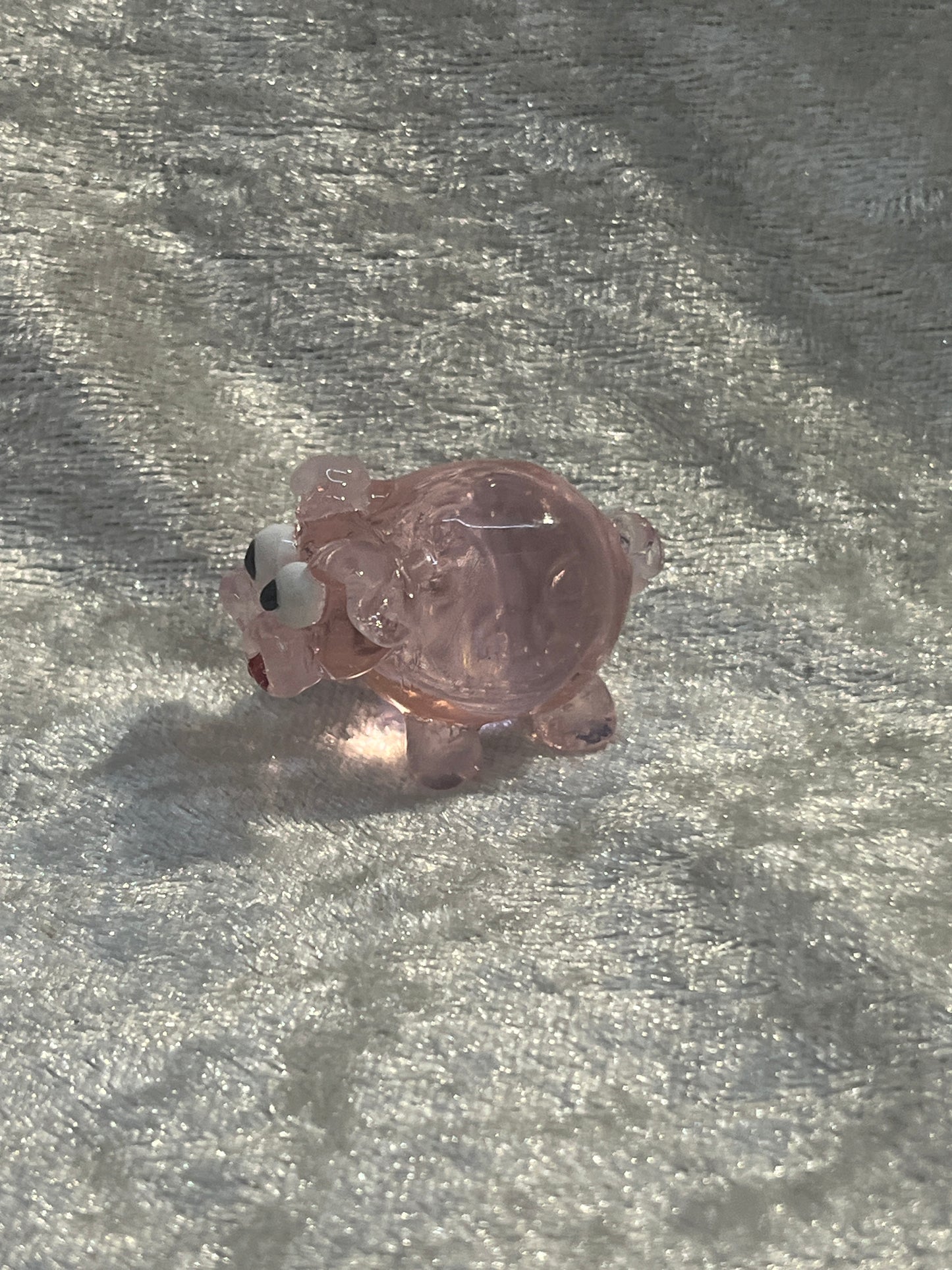 Pig Glass figure - hand blown