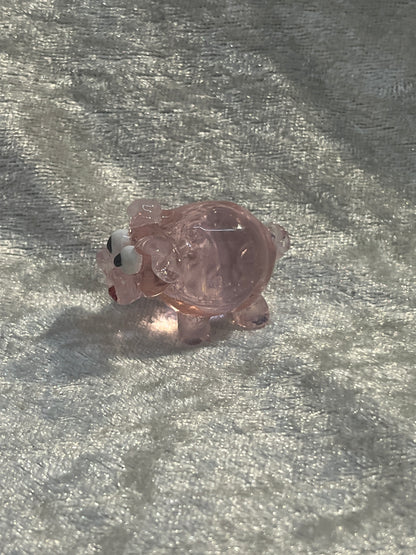 Pig Glass figure - hand blown