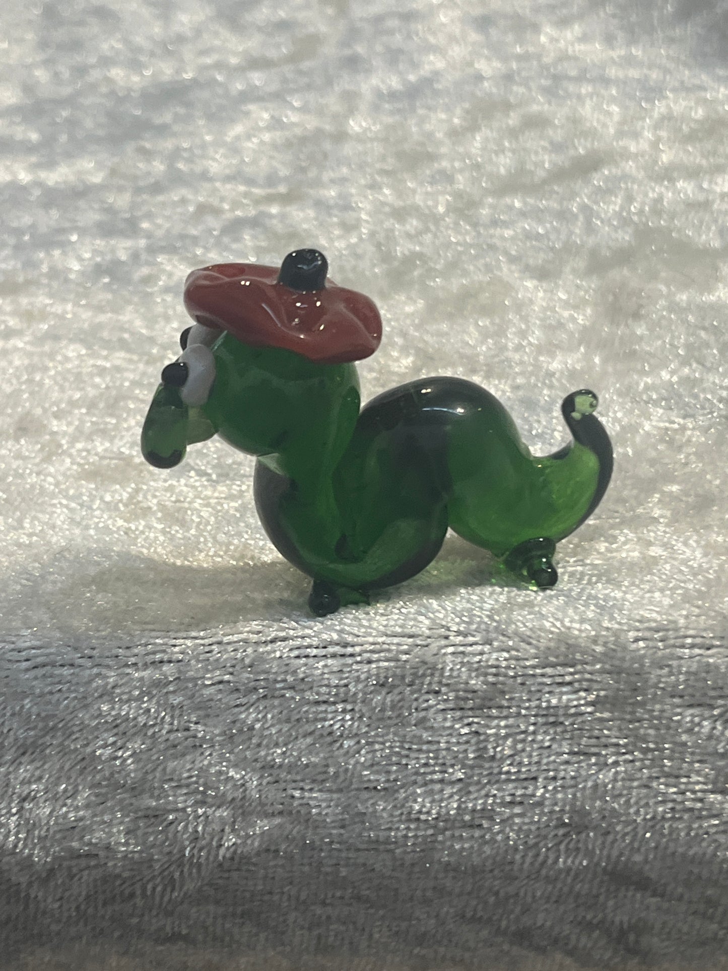 Loch Ness Monster ( Nessie) Glass figure - hand blown